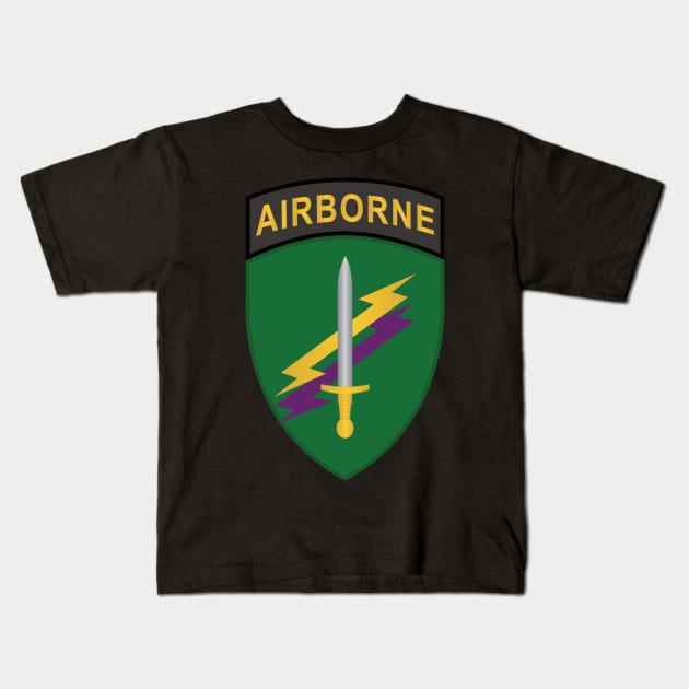 United States Army Civil Affairs and Psychological Operations Command (Airborne) Kids T-Shirt by twix123844